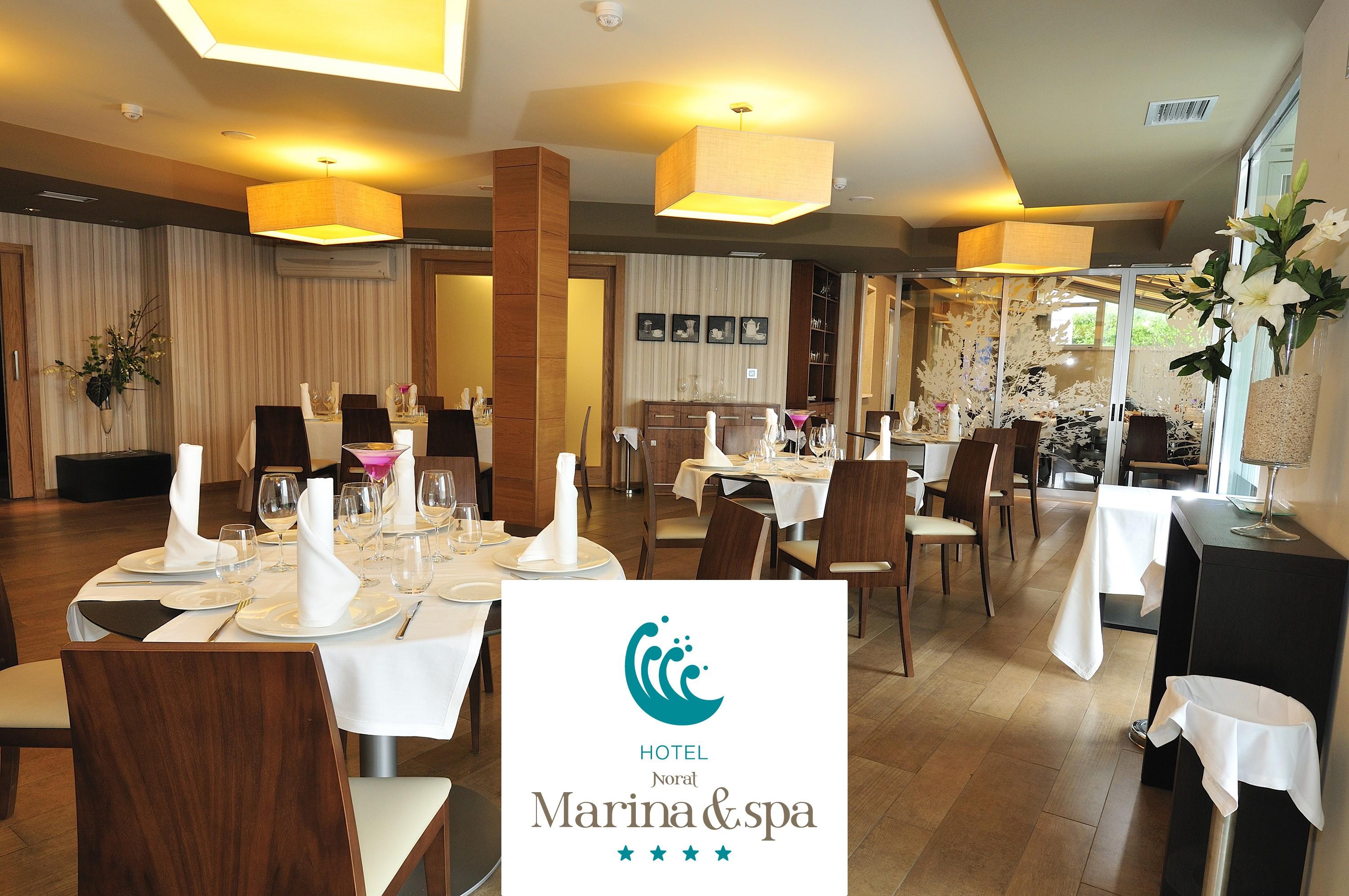 Hotel Norat Marina & Spa 4* Superior オ・グローベ レストラン 写真